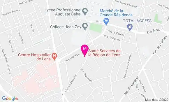 Localisation Dr Julie Gaillet