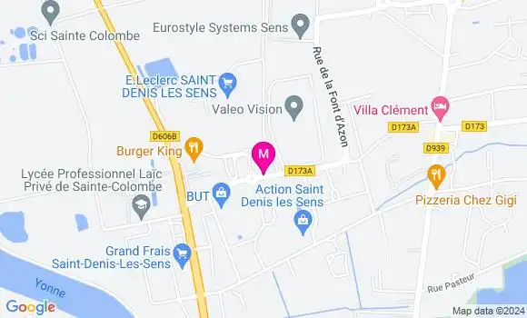 Localisation Dr Xavier Pequignot