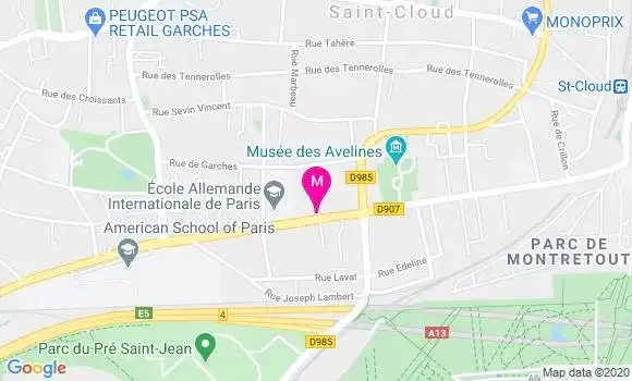 Localisation Dr Alexandre Darmon