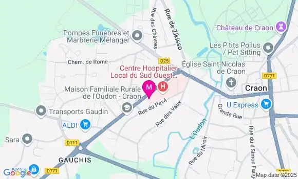 Localisation Dr Charlène Lesage Besnier