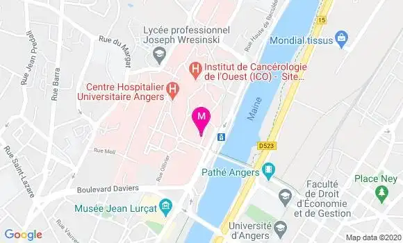 Localisation Dr Cecile David