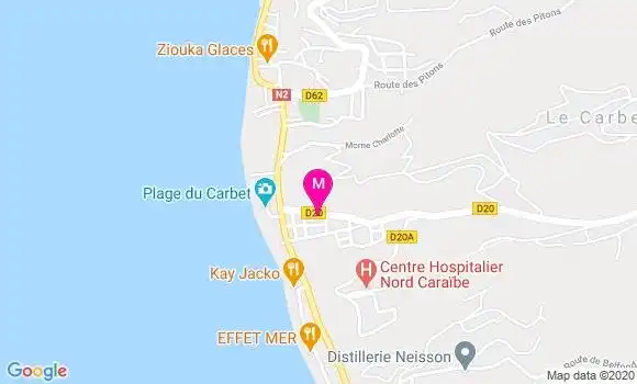 Localisation Dr Valeriane Six
