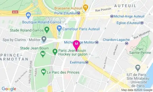 Localisation Dr Philippe Jeannin