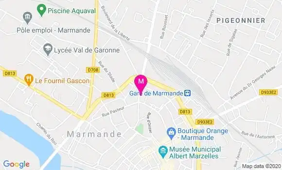 Localisation Dr Francoise Dupuy