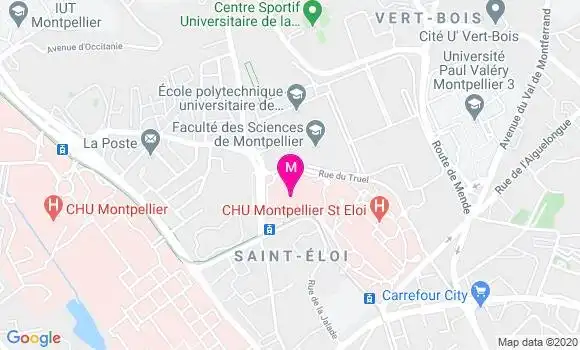 Localisation Dr Frederique Pavillard