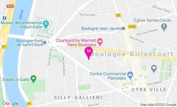 Localisation Dr Julie Dougados