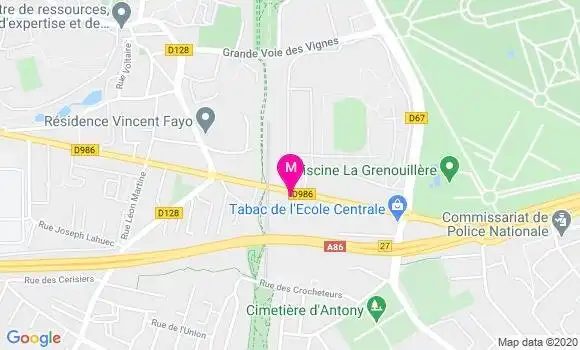 Localisation Dr Diane Sismeiro