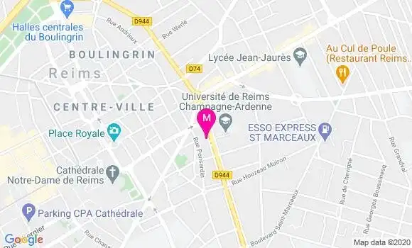Localisation Dr Nicolas Dezirey