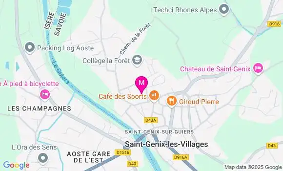 Localisation Dr Aurélie David Gruselle