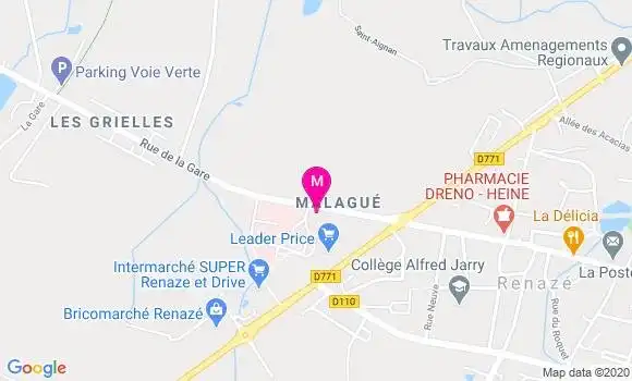 Localisation Dr Julien Allainmat