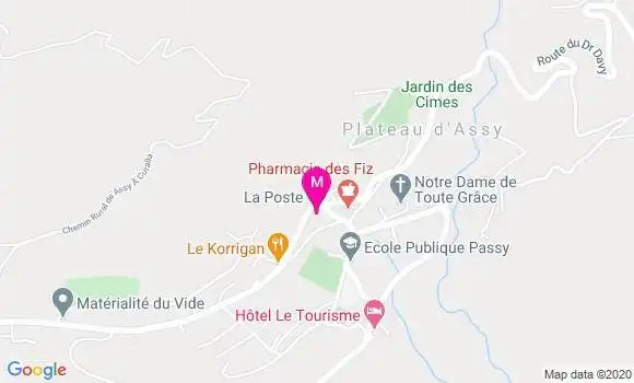 Localisation Dr Claire Chartiez