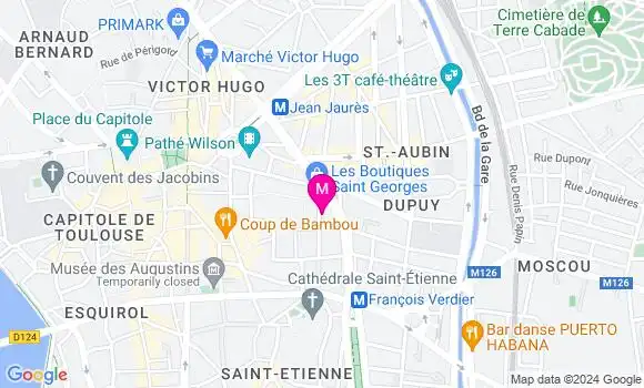 Localisation Dr Mathilde Vercollier