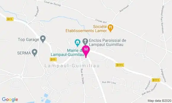 Localisation Dr Gaelle Desfrancois