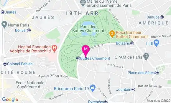 Localisation Dr Frederique Moufle
