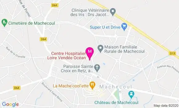 Localisation Dr Bruno Pavy