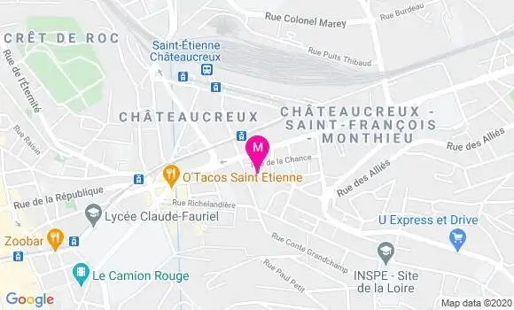 Localisation Dr Pascale Dejob