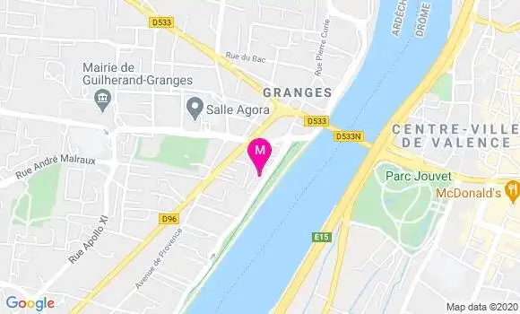 Localisation Dr Alexandre Bard