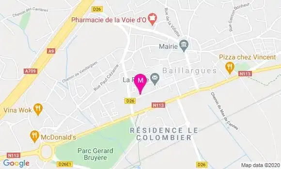 Localisation Dr Stephane Delmas