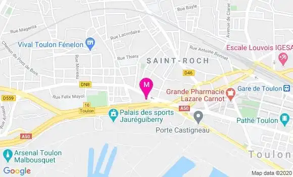 Localisation Dr Marc Barletta