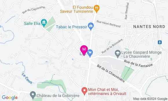 Localisation Dr Johanna Daniel