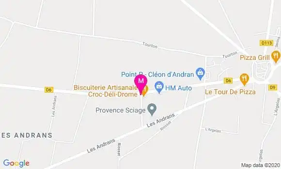 Localisation Dr Benjamin Mougin