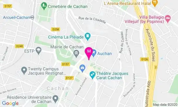Localisation Dr Pierre Scalbert