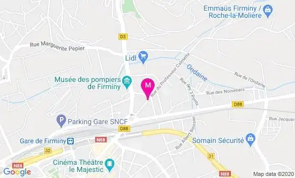 Localisation Dr Margaux Lesquir
