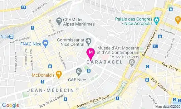 Localisation Dr Anna Bensussan