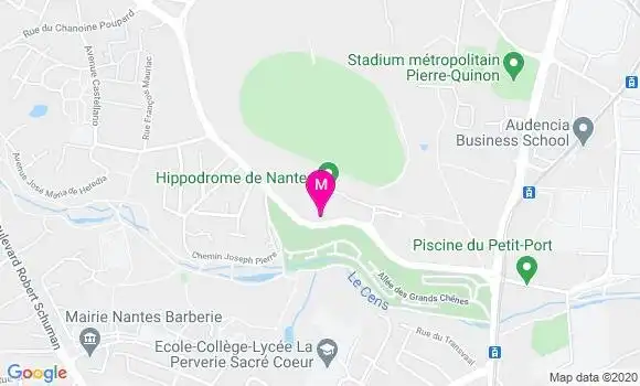 Localisation Dr Thibaud Berlivet