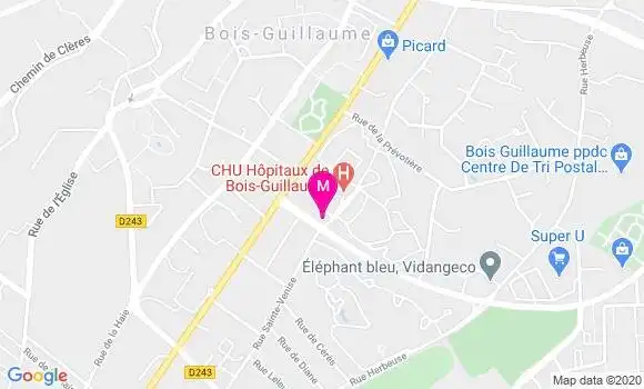 Localisation Dr Philippe Bovin
