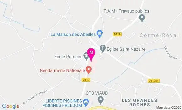 Localisation Dr Alexandra Thoumieux