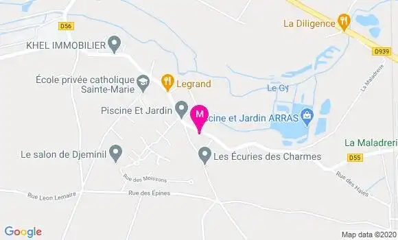 Localisation Dr Beatrice Segard Alavoine