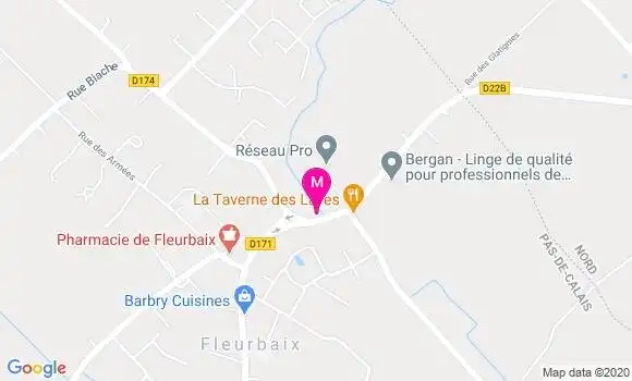 Localisation Dr Thomas Dujardin