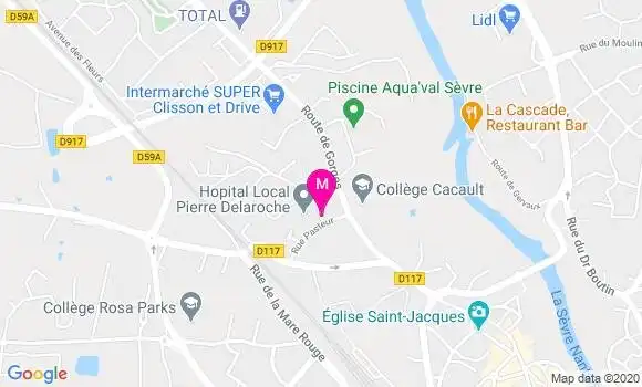Localisation Dr Marie Noelle Leaute