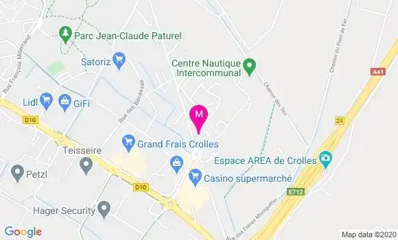Localisation Dr Peggie Humann