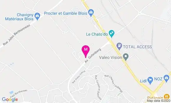 Localisation Dr Bruno Lebourgeois