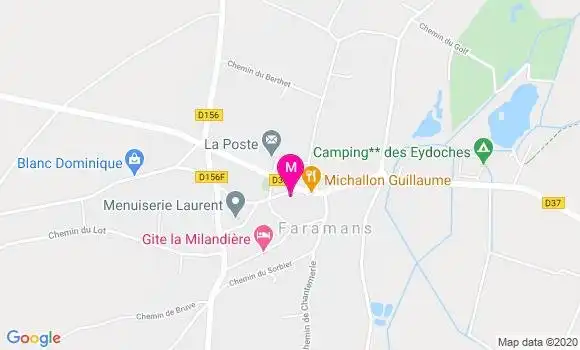 Localisation Dr Elodie Cattin