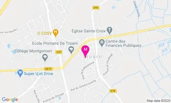Localisation Dr Thomas Ecolivet