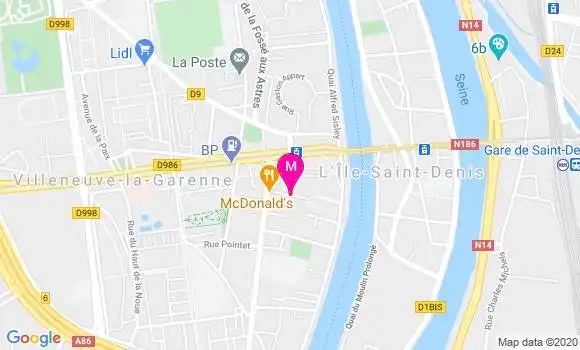 Localisation Dr Michel Gueguen