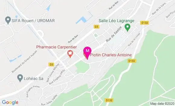Localisation Dr Arnaud Pinier