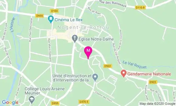 Localisation Dr Pauline Petit