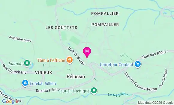 Localisation Dr Doriane Salavin