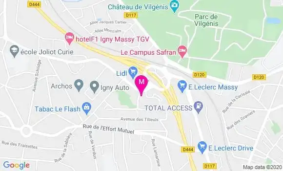 Localisation Dr Alain Mareschi