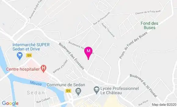 Localisation Dr Cecile Descamps