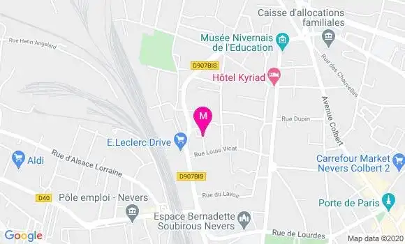 Localisation Dr Patrick Beauchesne
