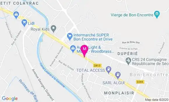 Localisation Dr Philippe Lambert