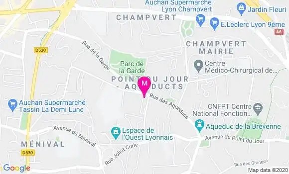 Localisation Dr Roland Broche