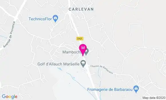 Localisation Dr Claudine Baissiere