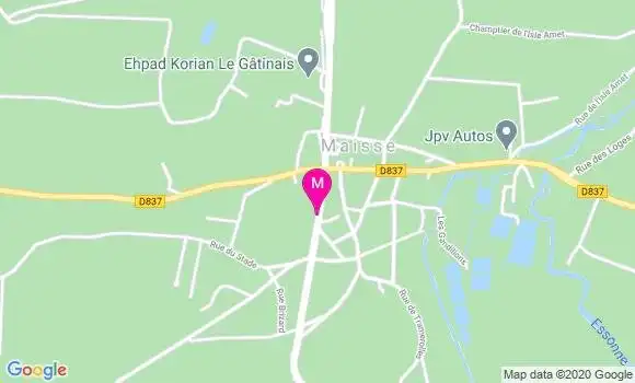 Localisation Dr Claire Annabelle Lacert Machet