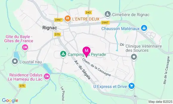 Localisation Dr Yannick Mazenc